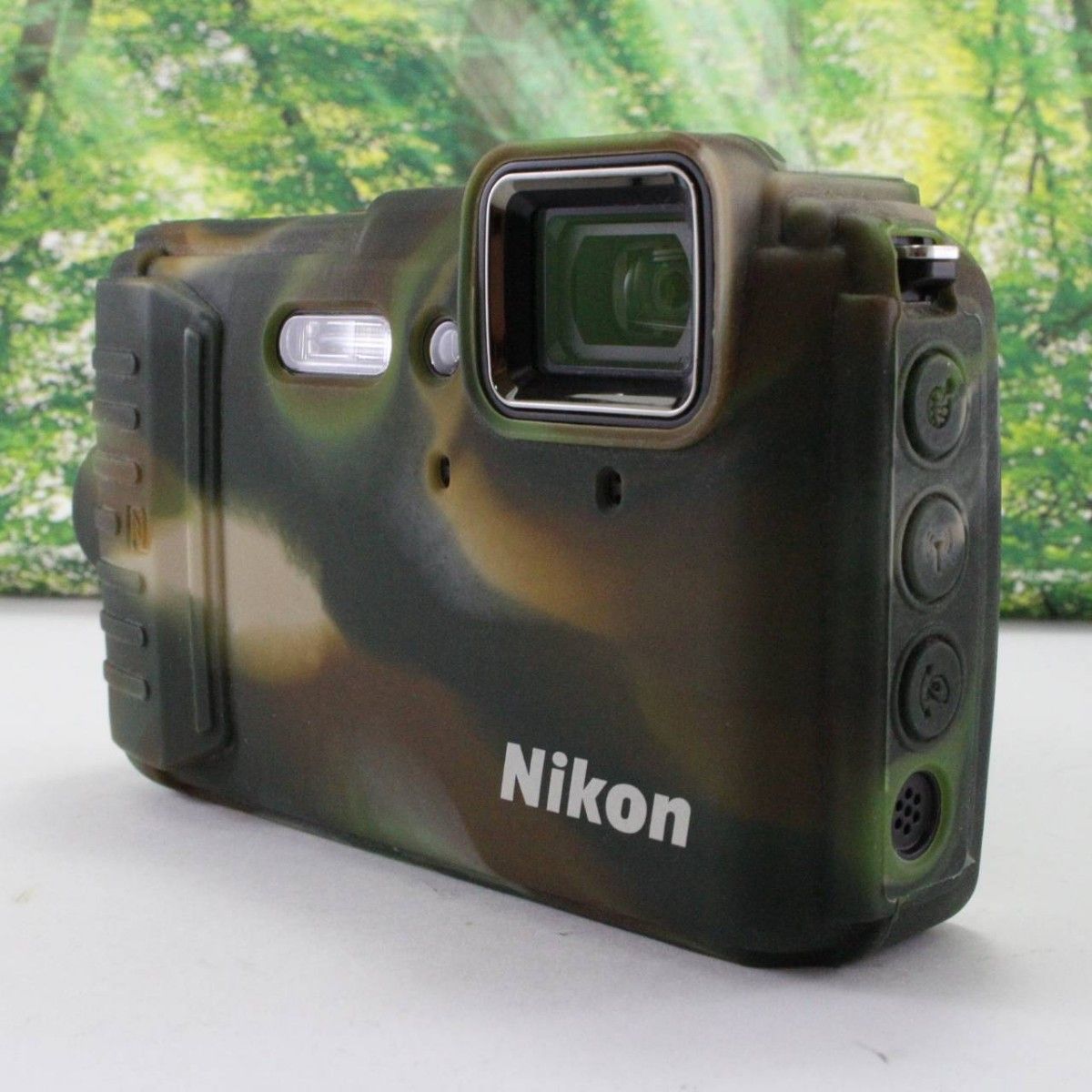 Nikon デジタルカメラ COOLPIX AW130 カムフラージュグリーン
