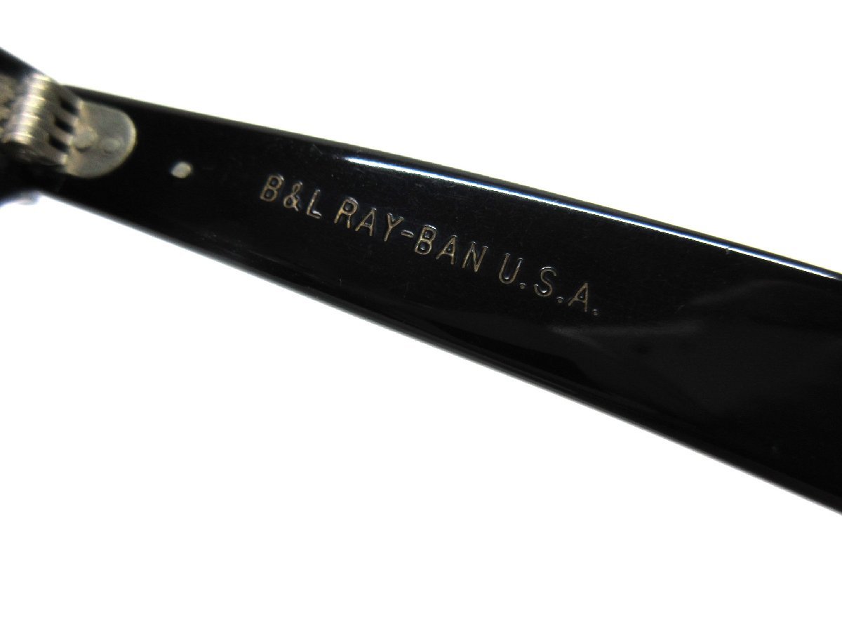 未使用に近い 70's “芯なし”B&L RayBan WAYFARERⅡ/G-15 ボシュロム レイバン ウェイファーラー2/サングラス/USA/アメリカ/米国製_画像4