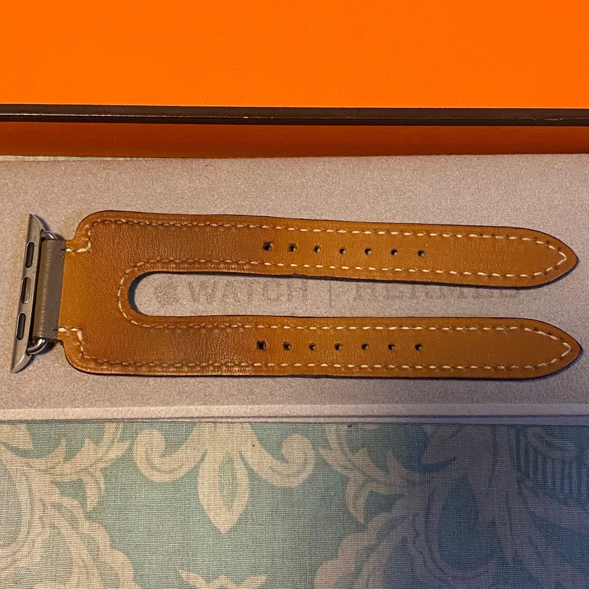 Apple Watch HERMES 38/40/41mm エトゥープ ダブルバックル 中古品