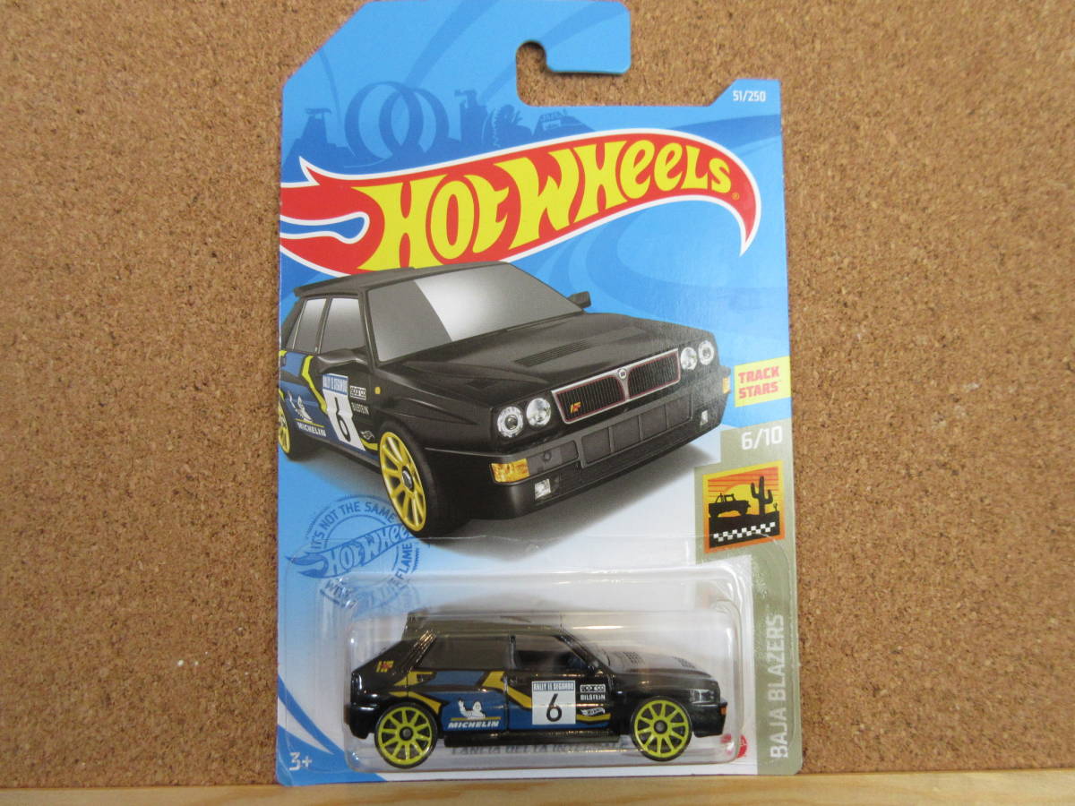 Hot Wheels Lancia Delta Integrale Baja Blazers 6/10 ランチアデルタインテグラーレ リュウ アサダ ミシュランスポンサー_画像2