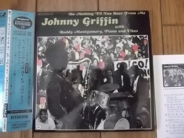 新品 GRIFFIN＋BUDDY JOHNNY ☆紙ジャケ！ジョニー・グリフィン＋