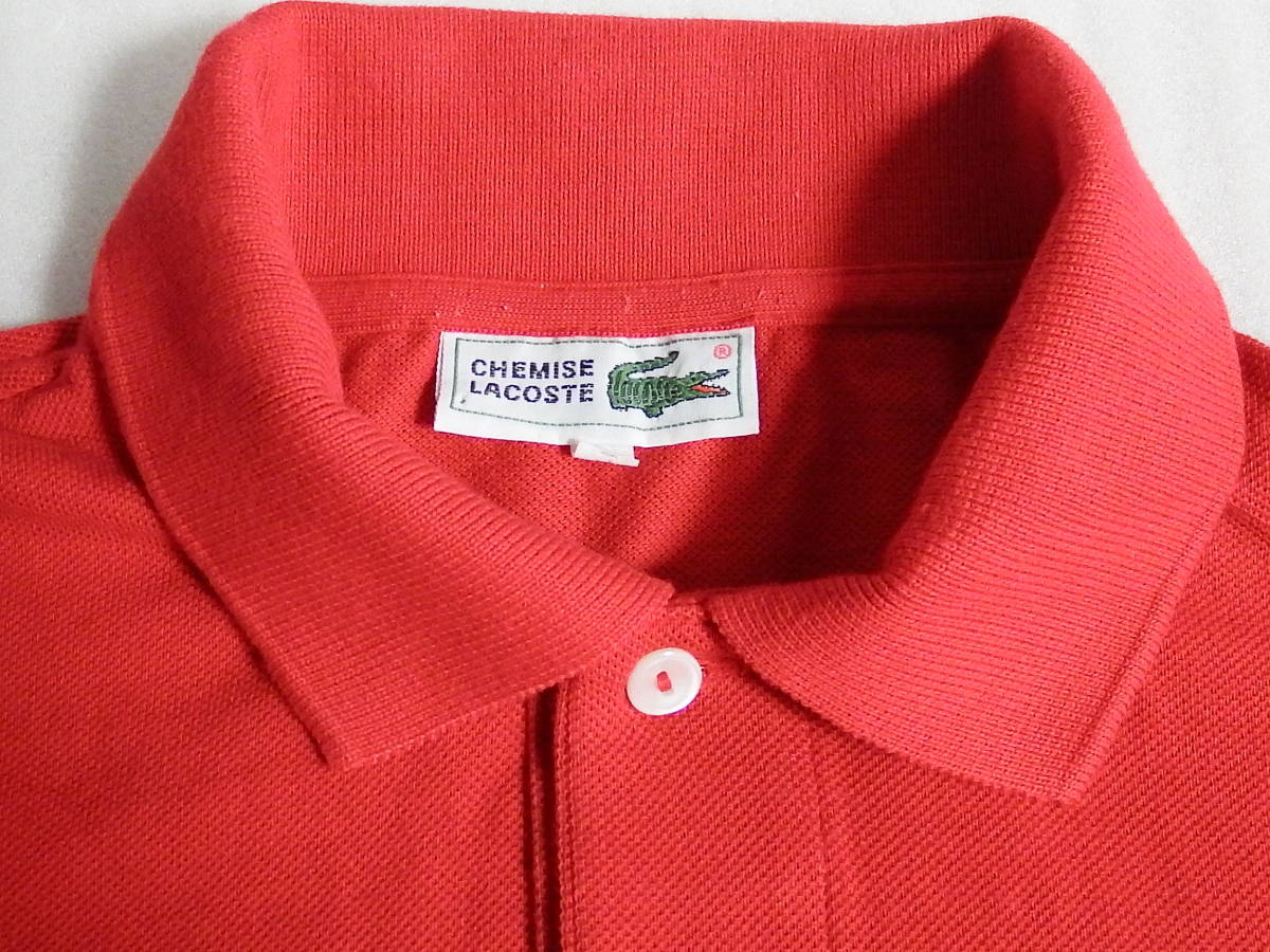 CHEMISE LACOSTE 長袖 ポロシャツ 古着 メンズ - トップス