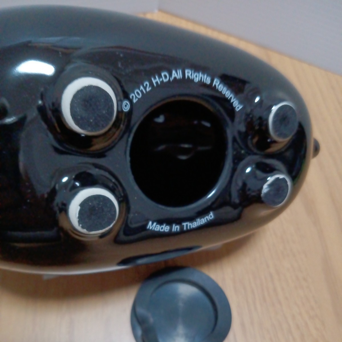 HARLEY DAVIDSON【貯金箱】陶器 110周年 豚 ブタ ぶた タンク HARLEY DAVIDSON【貯金箱】陶器 110周年 豚 ブタ ぶた タンク