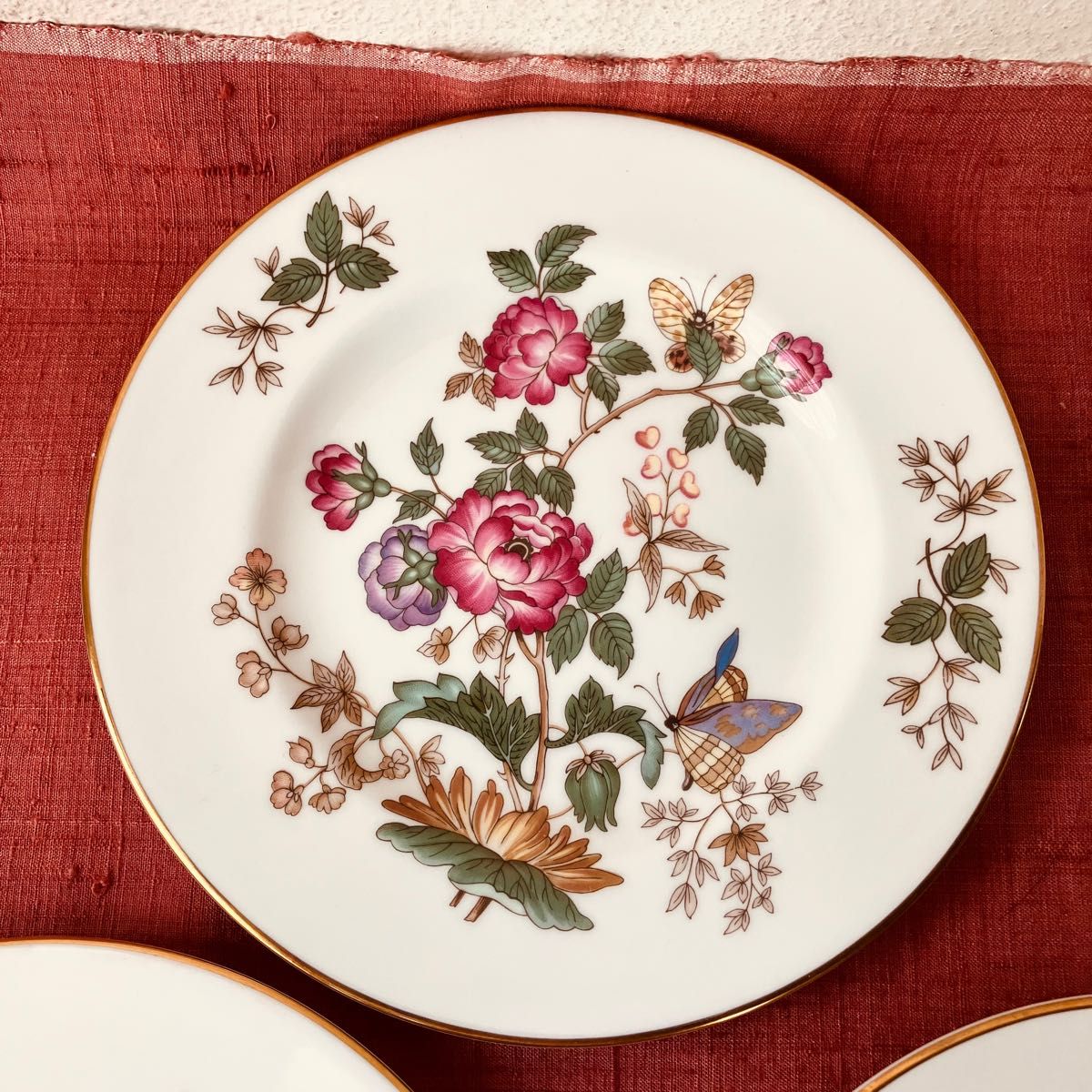 WEDGWOOD ウェッジウッド ケーキプレート 5枚セット イギリス製 チャーンウッド デザートプレート