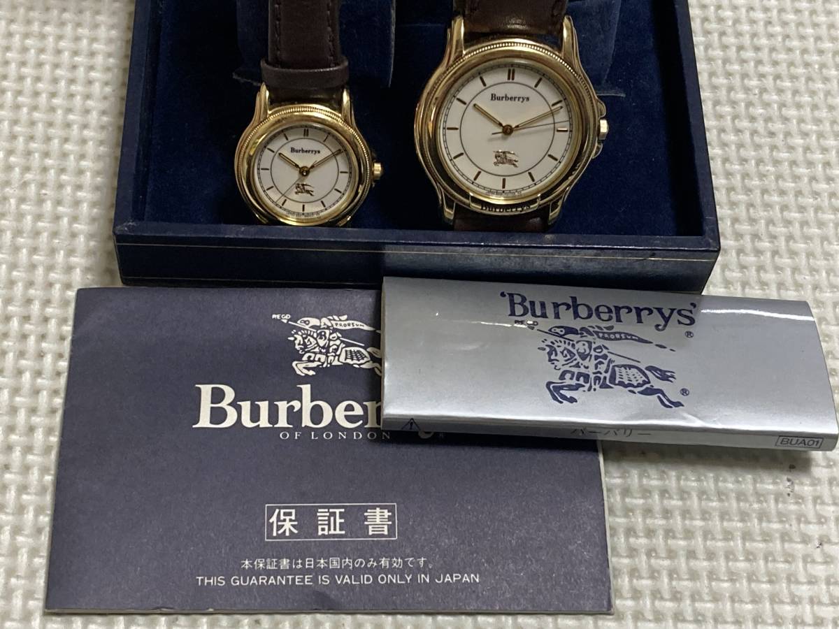 数量は多 BURBERRYのヴィンテージ時計です jsu.osubb.ro