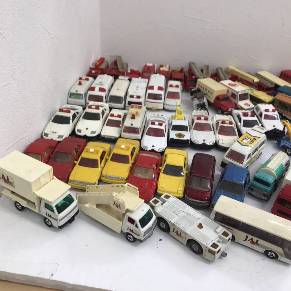 ジャンク トミカ 大量セット 消防車 パトカー サウンド 日本製 tomica