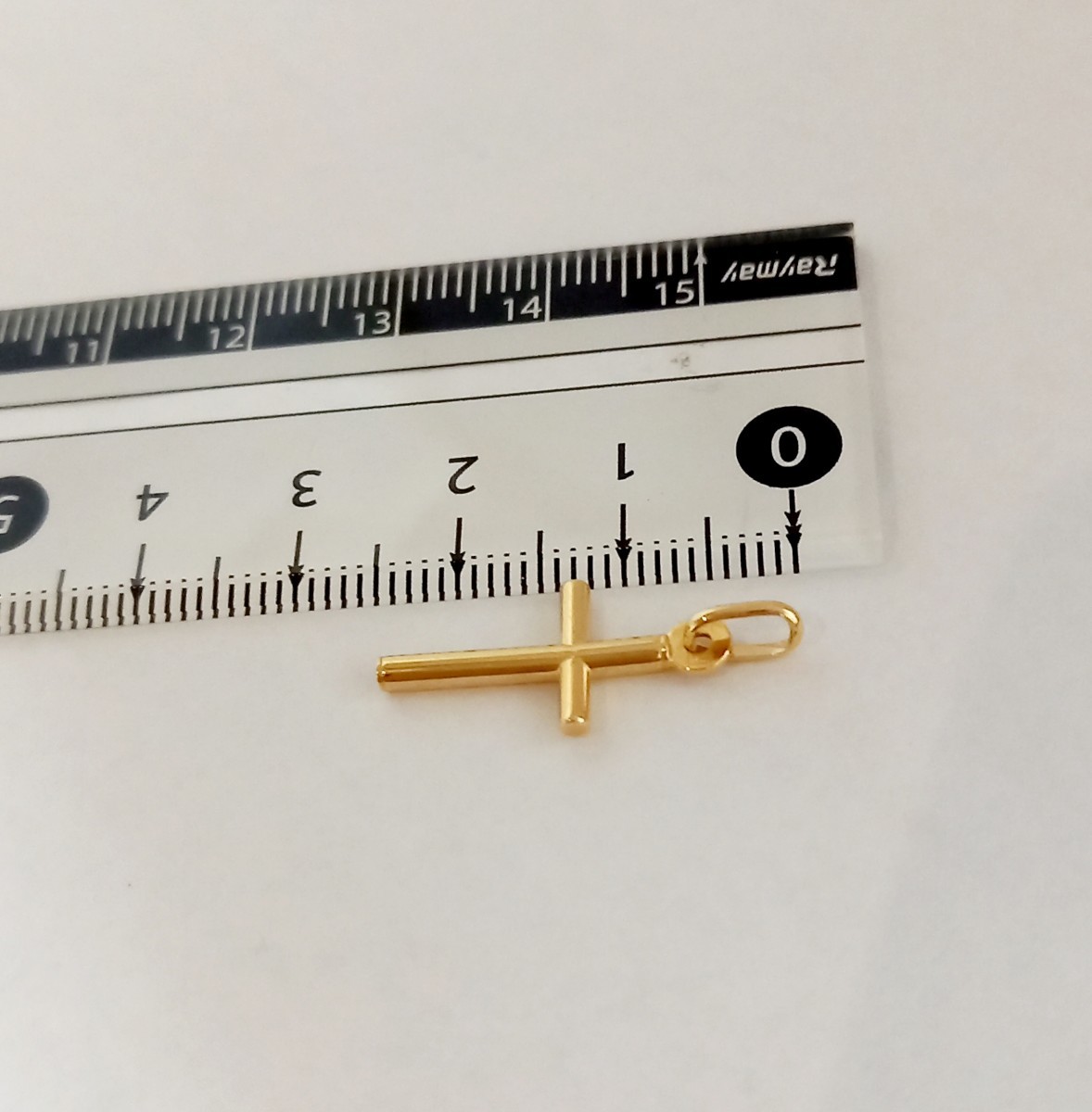  new goods * Italy made K18(18 gold ) Cross pendant top 