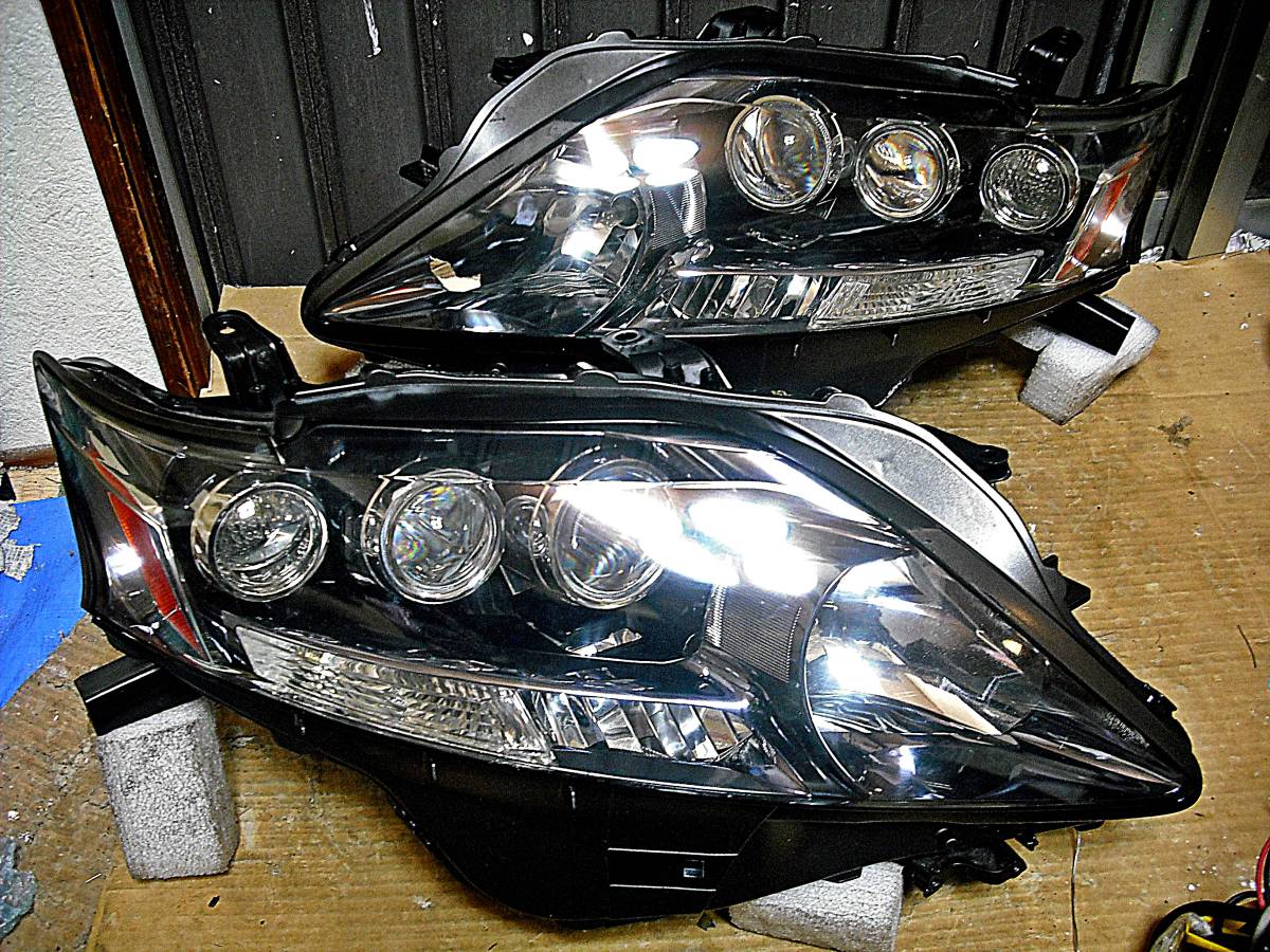 美品 バラスト付き レクサス LEXUS RX GYL10W RX450h 前期 左右 ヘッド