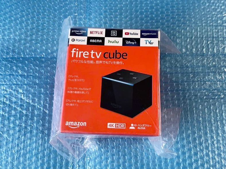 新品 [Amazon Fire TV Cube (第2世代) Alexa対応音声認識リモコン(第3世代)付属 ストリーミングメディアプレーヤー]_画像1