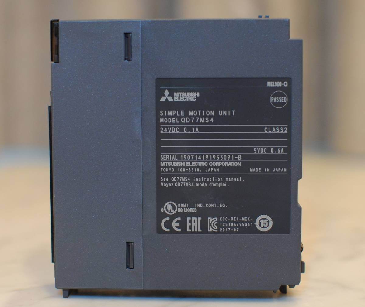 三菱電機 シーケンサ シンプルモーションユニット QD77MS4 送料無料