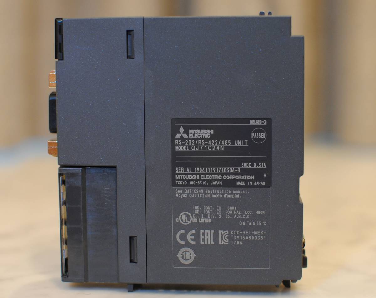 三菱電機 シーケンサ シリアルコミュニケーションユニット QJ71C24N