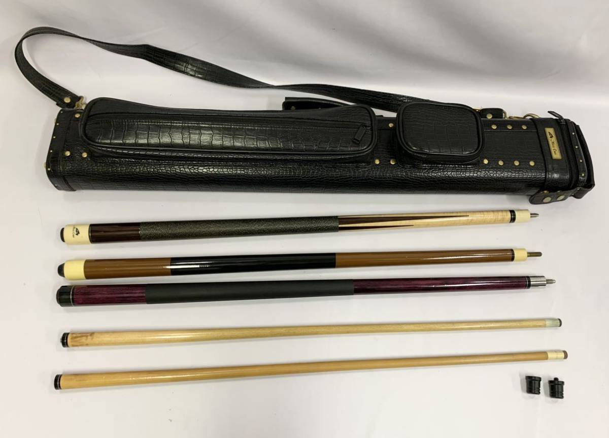 Mezz Cues ビリヤードキュー ケース付き クロコダイル柄 ビリヤード