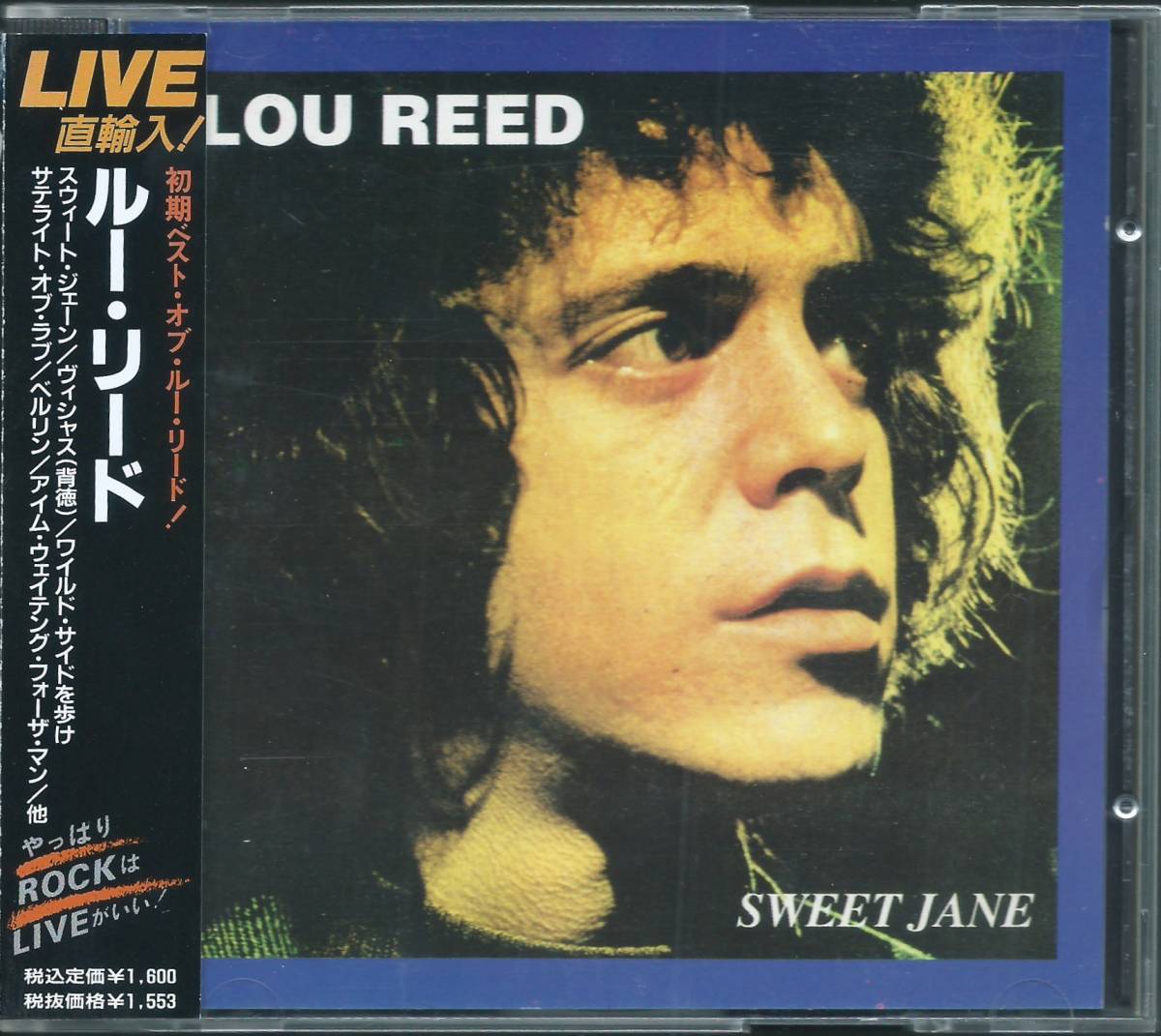 LOU REED / Sweet Jane - Live in New York City 1972 RSC-015 EU盤 CD OIL WELL 4枚同梱発送可能_画像1