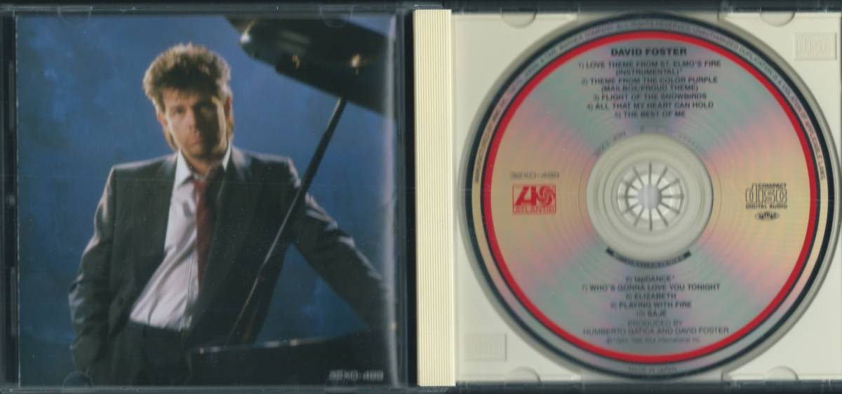 DAVID FOSTER / David Foster (1986) 32XD-499 записано в Японии CD David * Foster SKYLARK AIRPLAY 4 листов включение в покупку отправка возможность 