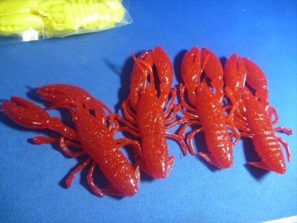  crayfish 95mm 13g 5 color ×4=20 piece ., octopus, genuine sea bream,ma large, shrimp, shrimp, Claw wa-m, original work De Ville Claw,. light 
