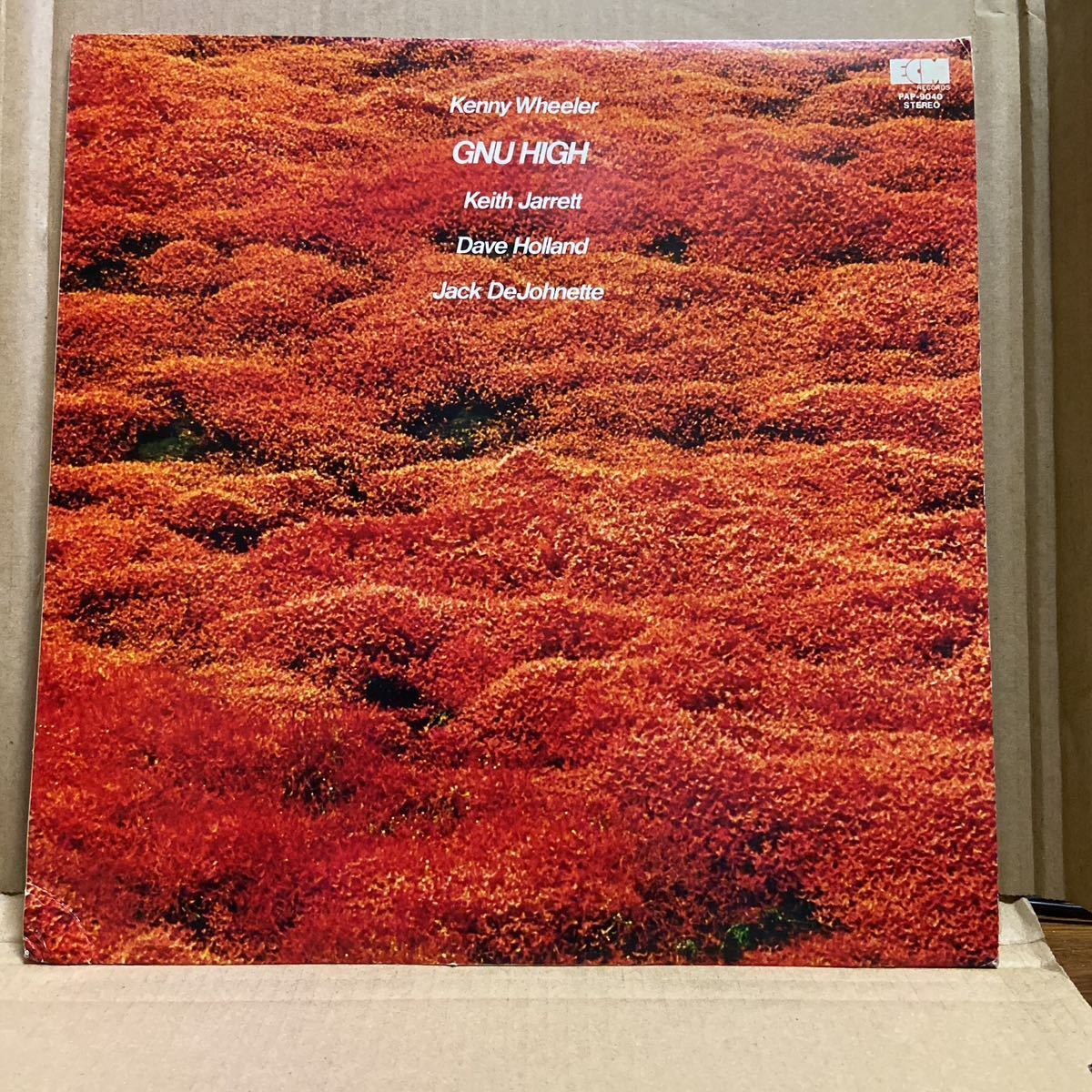 国内盤 Kenny Wheeler / Gnu High / ECM Records PAP-9040, Trio Records PAP-9040 　帯なし解説付き_画像1