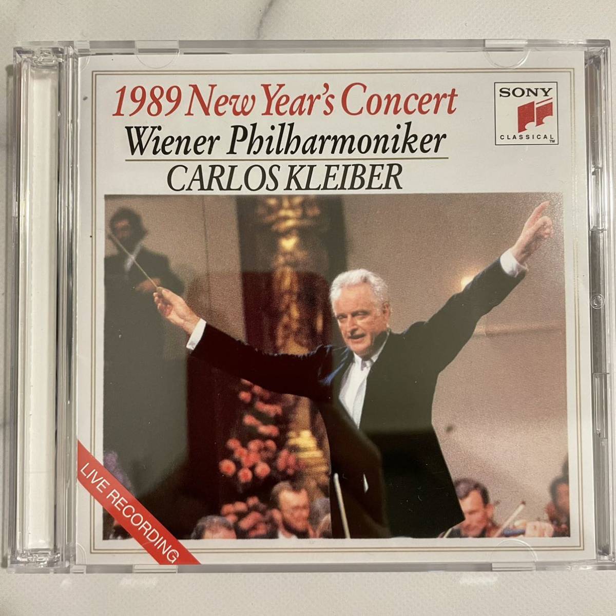 カルロス・クライバー＆ウィーン・フィル／ニューイヤー・コンサート１９８９（国内盤２枚組）