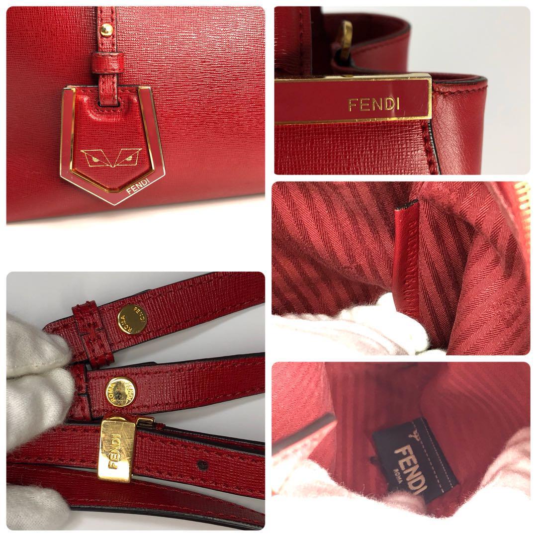 美品】保存袋付 FENDI フェンディ プチトゥージュール 2way ショルダー