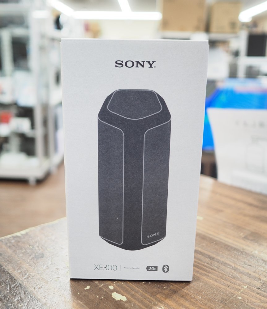 新品未使用品 SONY/ソニー ワイヤレススピーカー SRS-XE300 Line-Shape Diffuser搭載・X-Balanced Speaker Unit 搭載