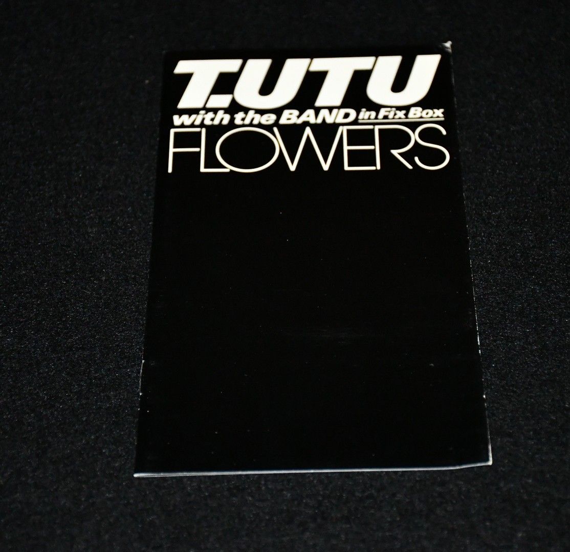 【CD+VHS】T.UTU with the BAND in Fix Box FLOWERS(宇都宮隆)