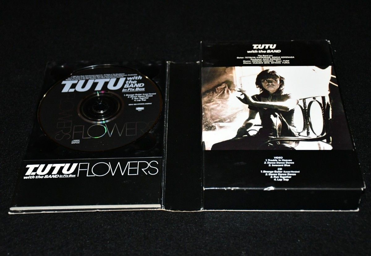 【CD+VHS】T.UTU with the BAND in Fix Box FLOWERS(宇都宮隆)