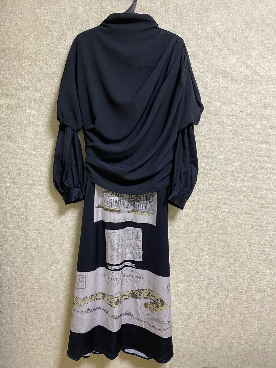 LAYERED FOREIGN BOOKS DRESS camping.com