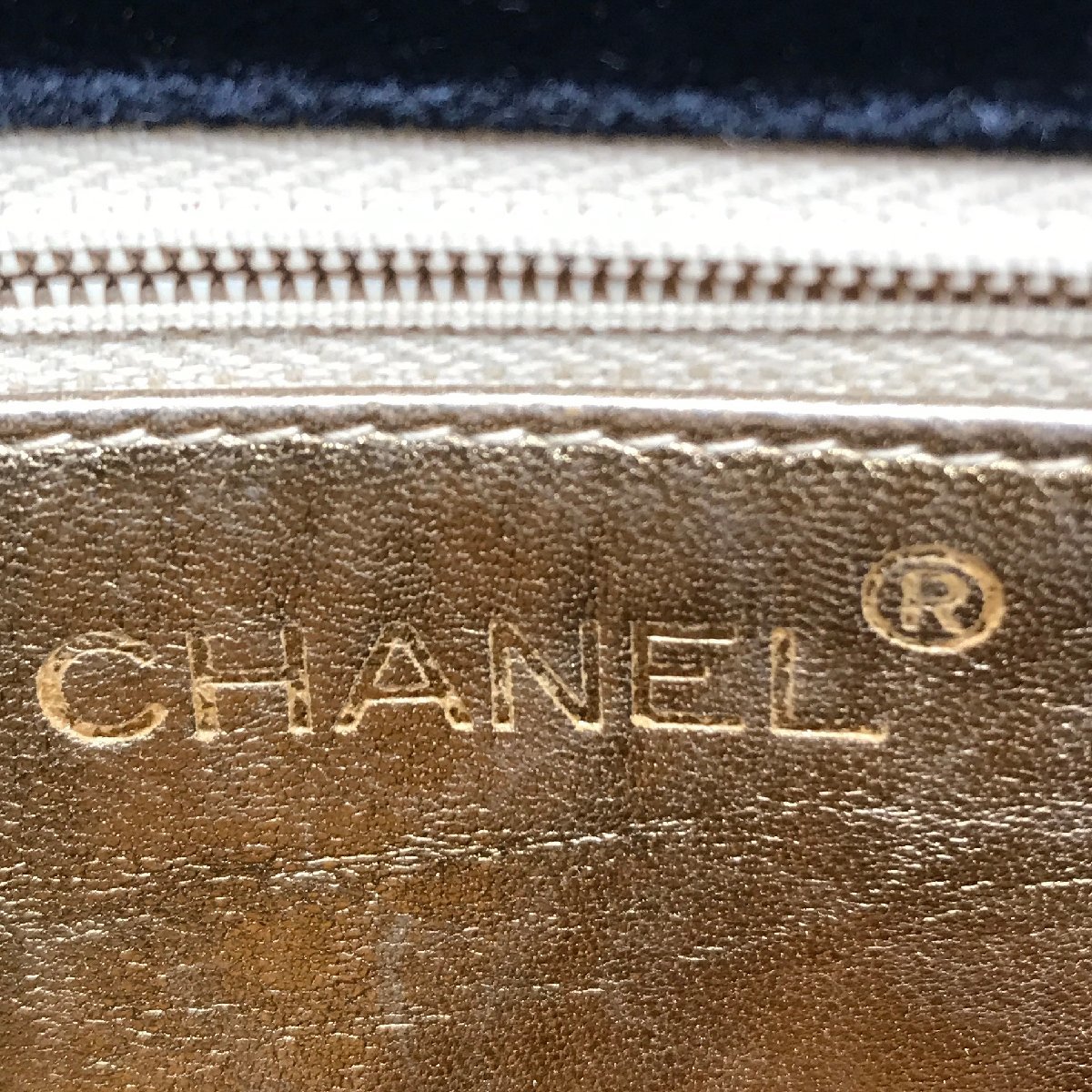 CHANEL シャネル ココマーク ベロア マトラッセ ウエストポーチ バッグ ブラック 良品 M9939_画像8