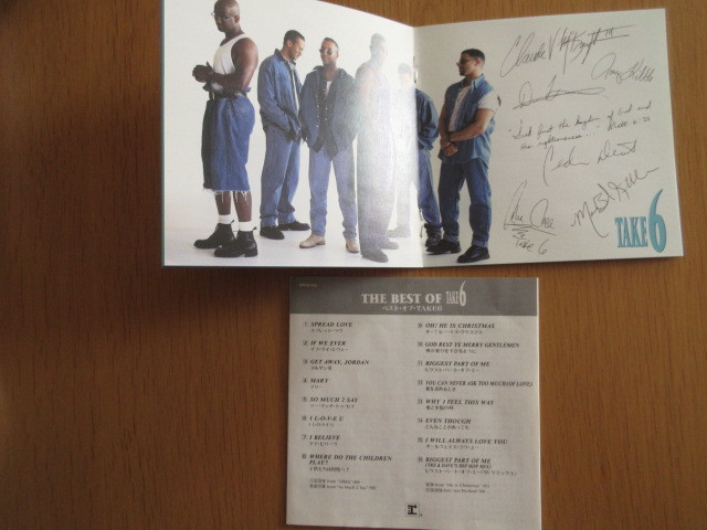 TAKE 6★テイク６★Join the band + THE BEST OF TAKE 6 CD２枚セット★コーラス・グループ★中古★匿名配送★送料無料_画像9