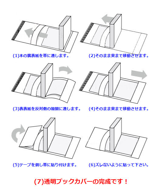 透明ブックカバー　クリアブックカバー　少年コミック・新書用　50枚　☆送料無料☆　漫画　単行本_画像3