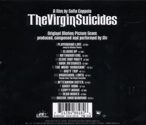 The Virgin Suicides: Original Motion Picture Score エール 輸入盤CD_画像2