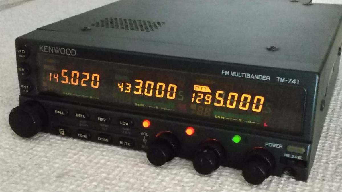 美品 動作品 ◇ ケンウッド TM-741【941仕様】144/430/1200MHz