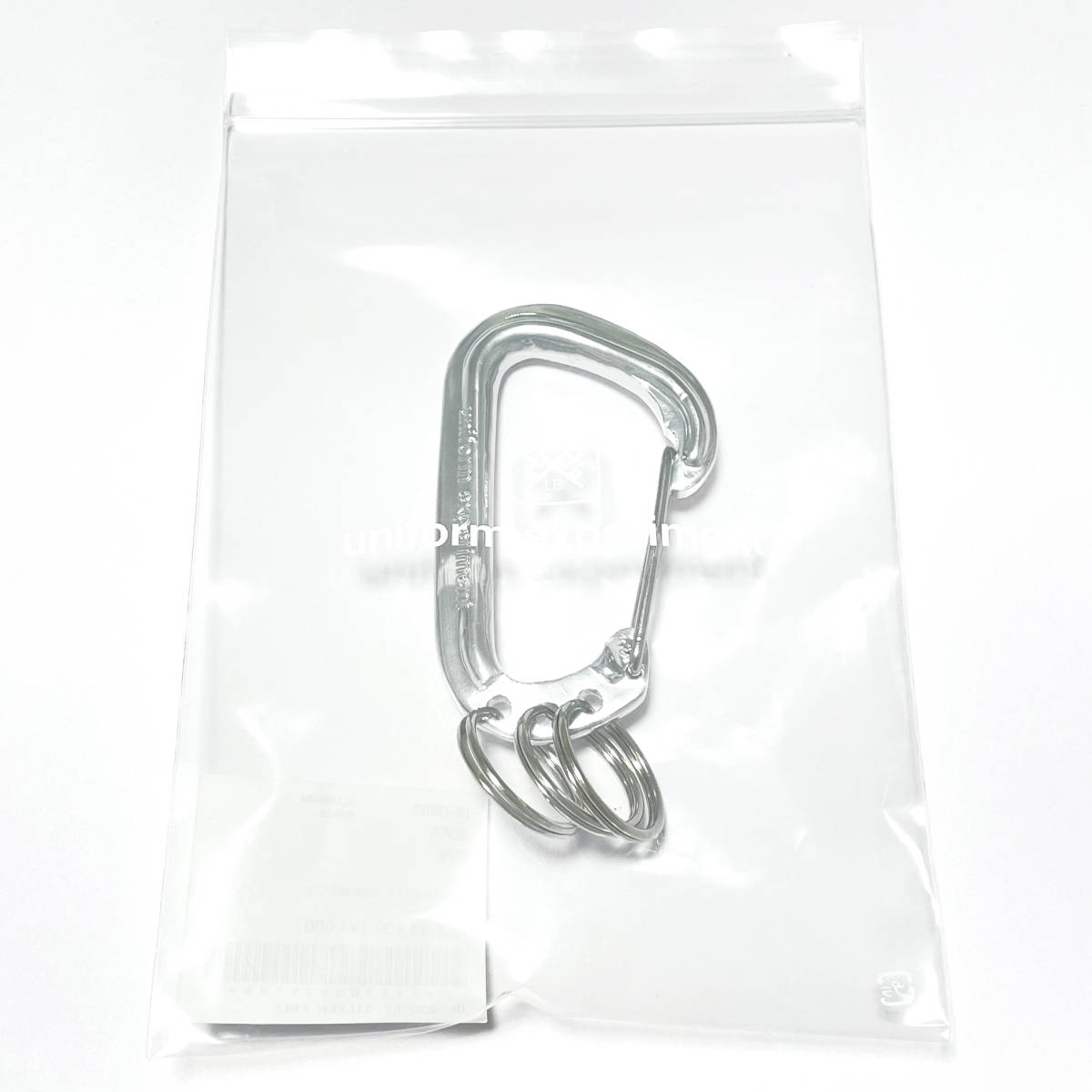 新品23SS uniform experimentカラビナALUMINUM CARABINER 新品23SS uniform experimentカラビナALUMINUM CARABINER