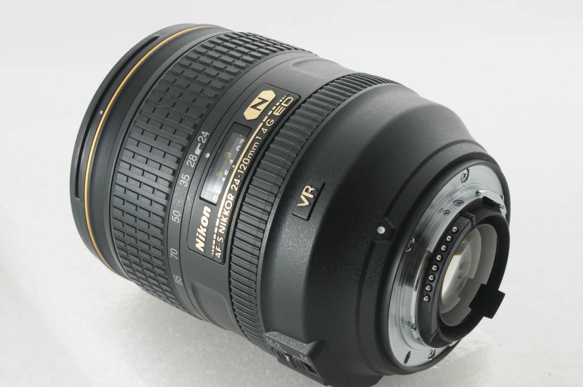 美品】NIKON ニコン AF-S NIKKOR 24-120mm f/4G ED VR 外観光学共に