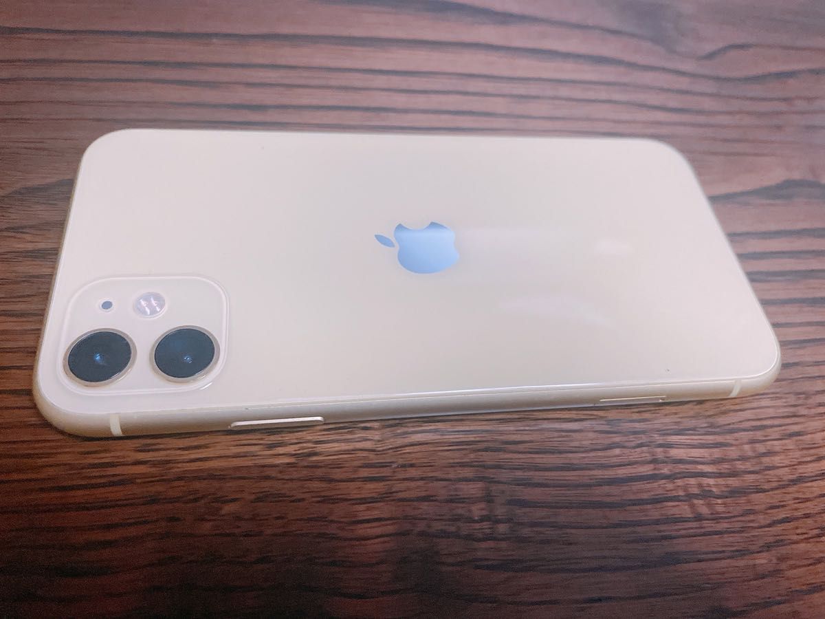 iPhone 11 64GB イエロー SIMフリー(ガラスフィルムで保護)|Yahoo