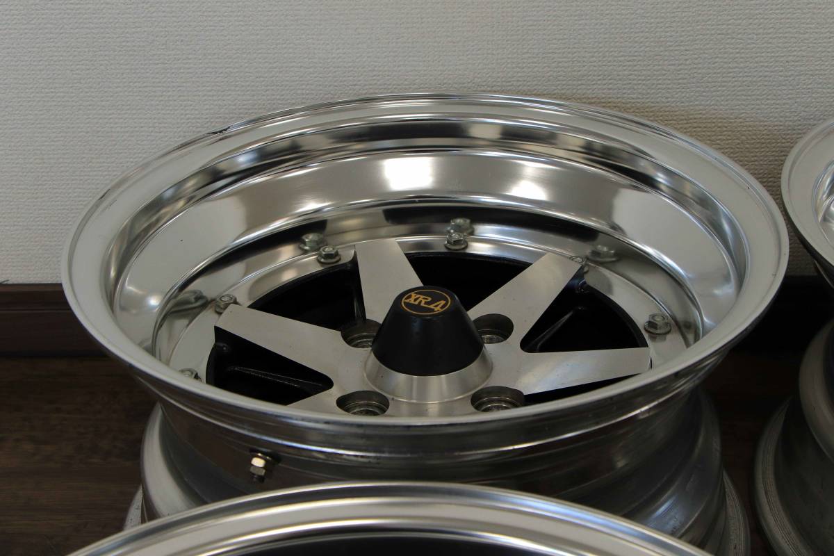 当時物ロンシャン 15インチ 8J-A 2本 7J-A 2本 PCD114.3 4H 4本セット