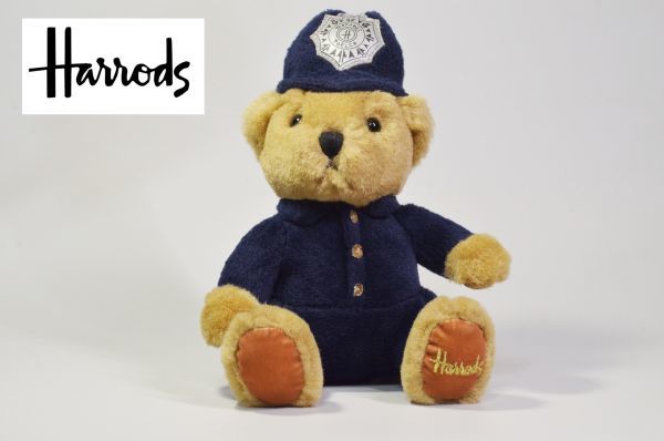 Harrods ハロッズ テディベア 警察 16cm ぬいぐるみ おもちゃ かわいい