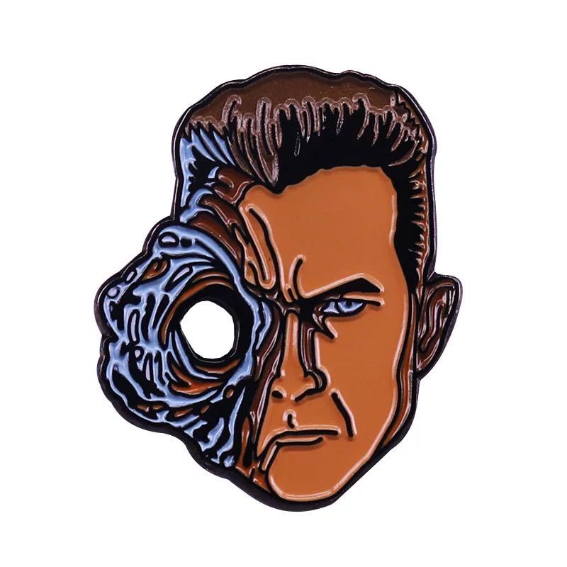 A-7【ターミネーター T-1000】ピンバッジ_画像1