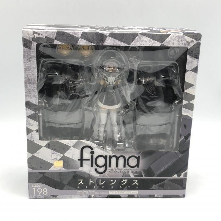 【中古】マックスファクトリー figma ストレングス TV ANIMATION ver. ブラック★ロックシューター B★RS BRS[240010351124]_画像1