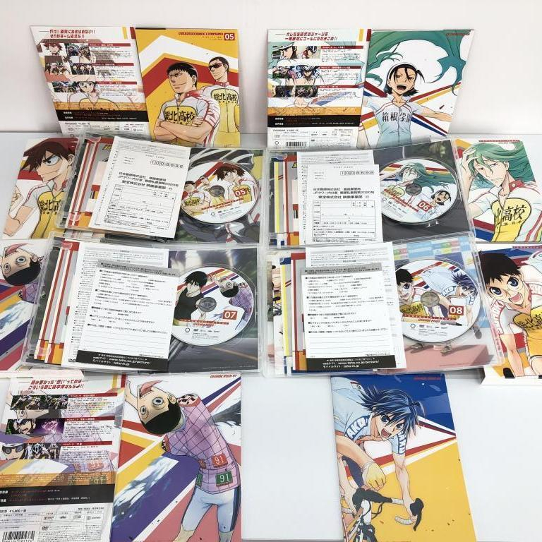 【中古】【アニメイト特典 収納バッグ付】弱虫ペダル 第1期・第2期 初回生産限定版 DVD BOX付き全21巻セット 弱ペダ[240010382082]_画像9