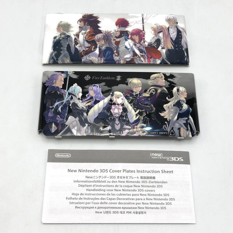[ used ] nintendo New Nintendo 3DS for Fire Emblem if.... plate [240010377909]