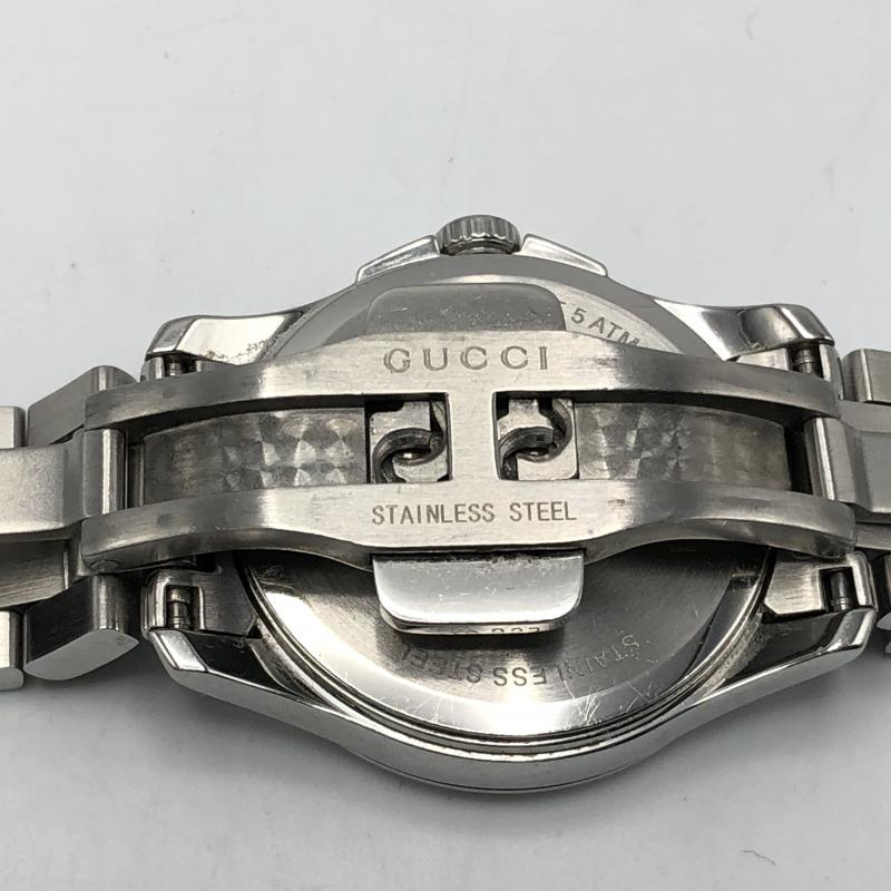 【中古】GUCCI グッチ G-TIMELESS シルバーカラー ゴールドカラー クオーツ Gタイムレス レディース YA126594 ペアウォッチ[240010381384]_画像5