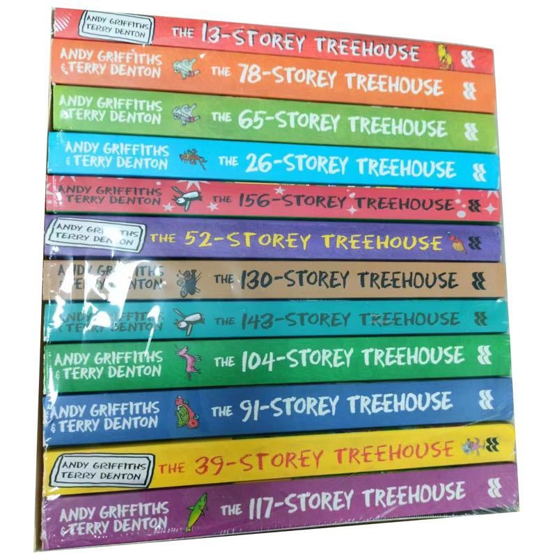 The 13-Storey Treehouse　シリーズ　12冊　13-156階　洋書　英語絵本　多読　海外発送　新品_画像2