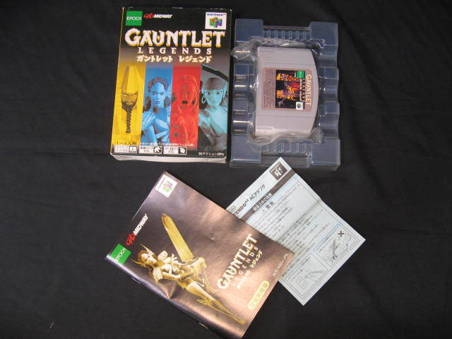 美品◇NINTENDO64 ニンテンドー64 ガントレット レジェンド ◇GAUNTLET