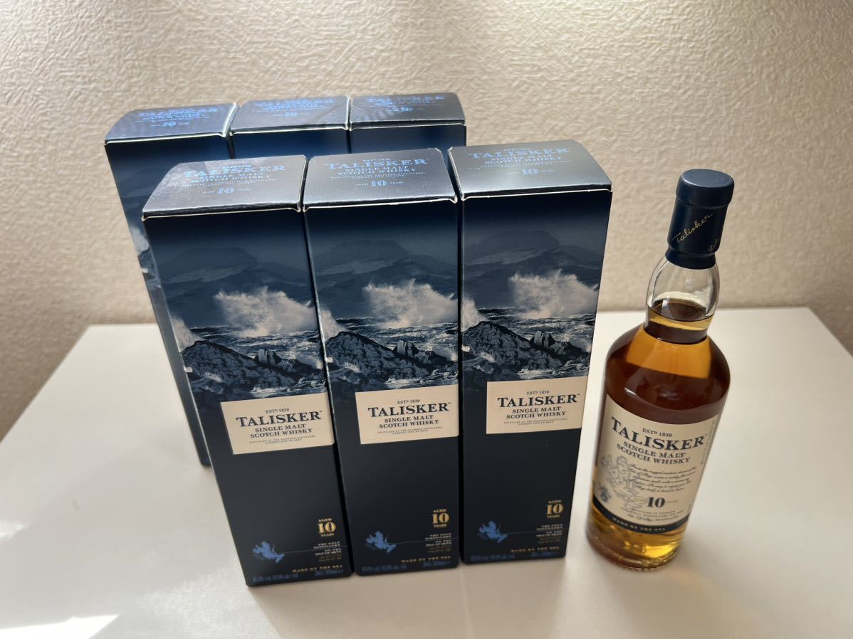未開栓 タリスカー10年 ミニボトル 200ml 6本 セット 送料込 fajasbela.com
