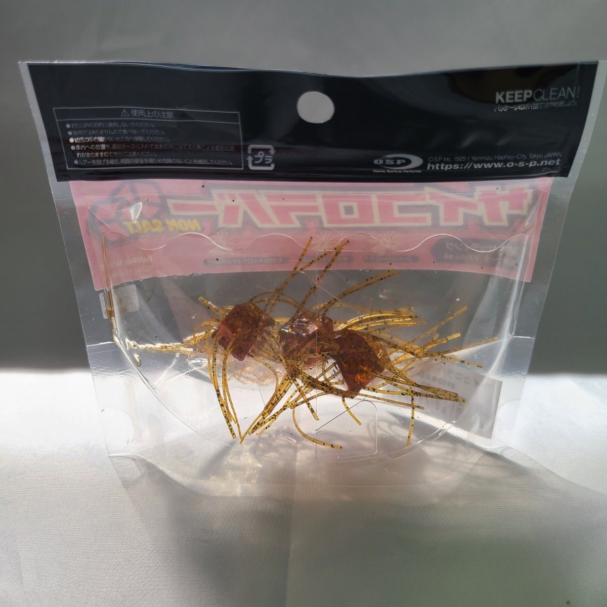 OSP サイコロラバー モエビ 4個 ノンソルト-