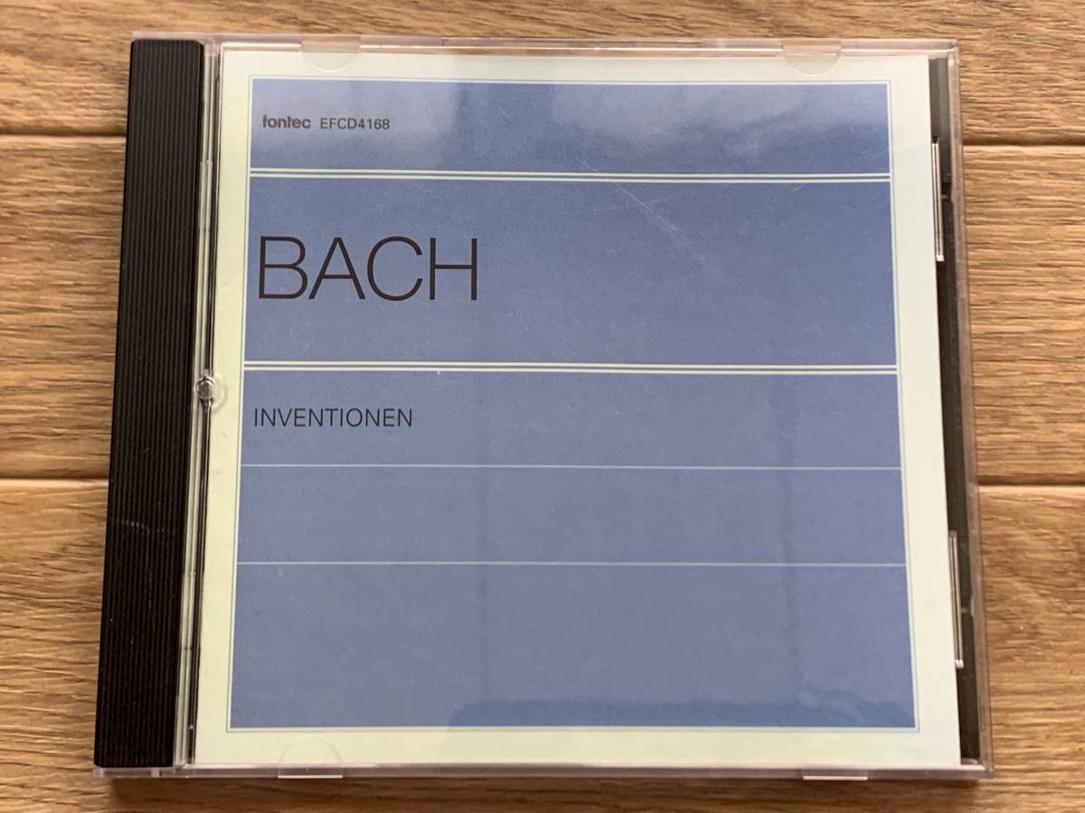 バッハ：インベンション　監修：藤原亜美　ピアノ：渚智佳　BACH　INVENTIONEN　CD/BB_画像1