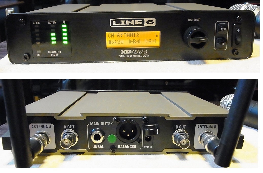 LINE6 XD-V70 ワイヤレス・システム ハンドマイクセット