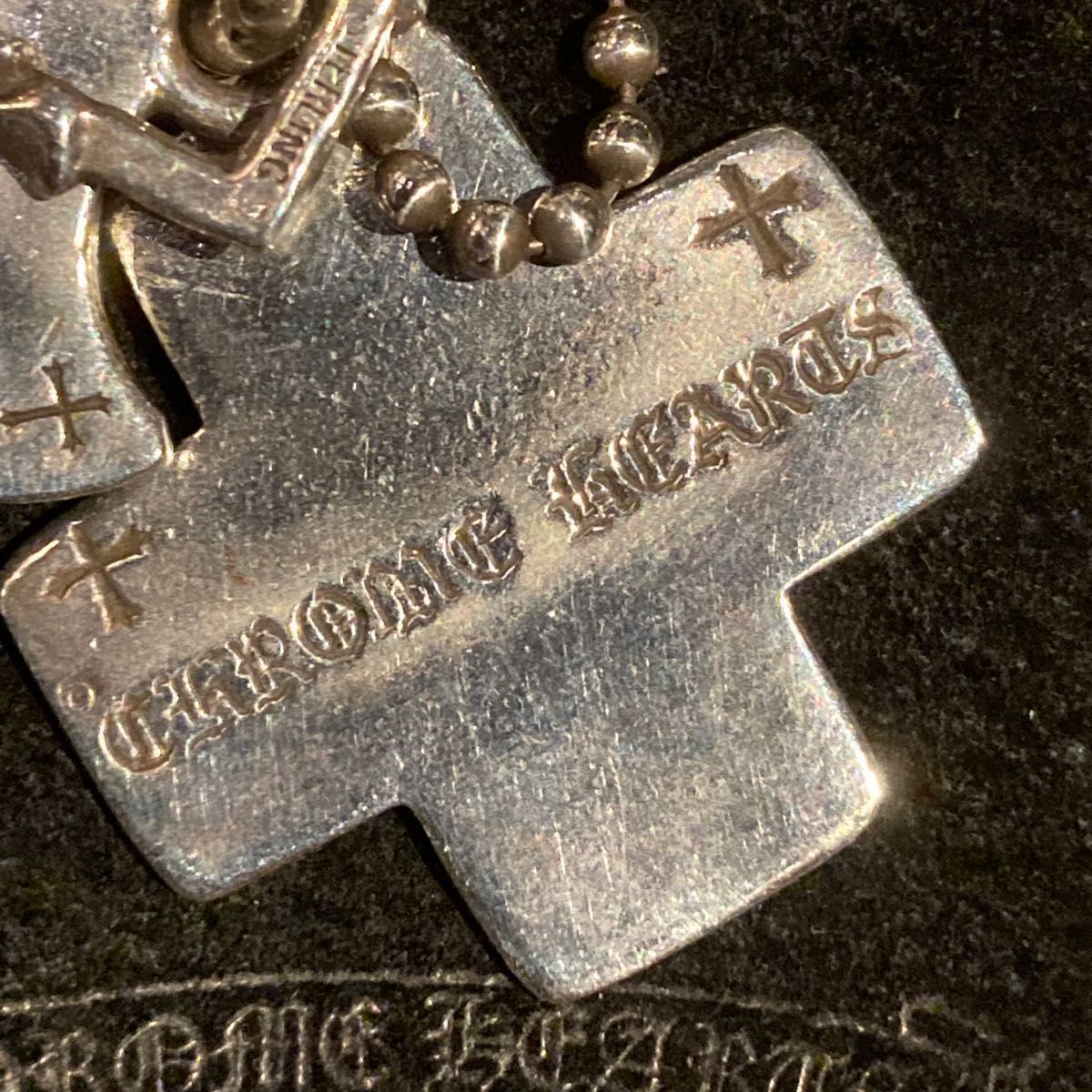 CHROME HEARTS 3 TRINKETS スリートリンケッツ チャーム ネックレス