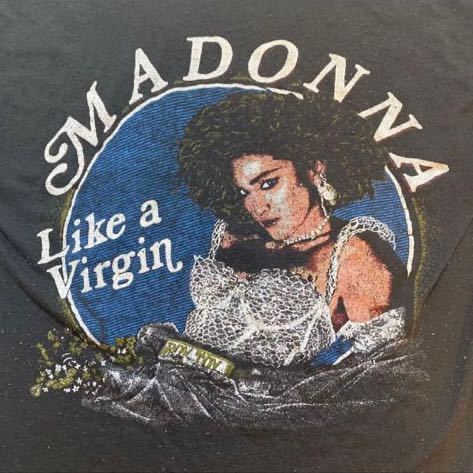 MADONNA 半袖 Tシャツ サイズS Like a Virgin 1985 Vintage Tee MADONNA 半袖 Tシャツ サイズS Like a Virgin 1985 Vintage Tee