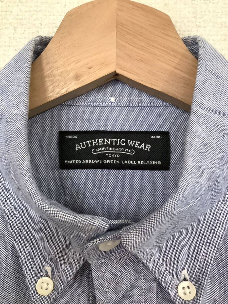 AUTHENTIAC WEAR authentic wear United Arrows button down shirt long sleeve shirt b lumen z old clothes 